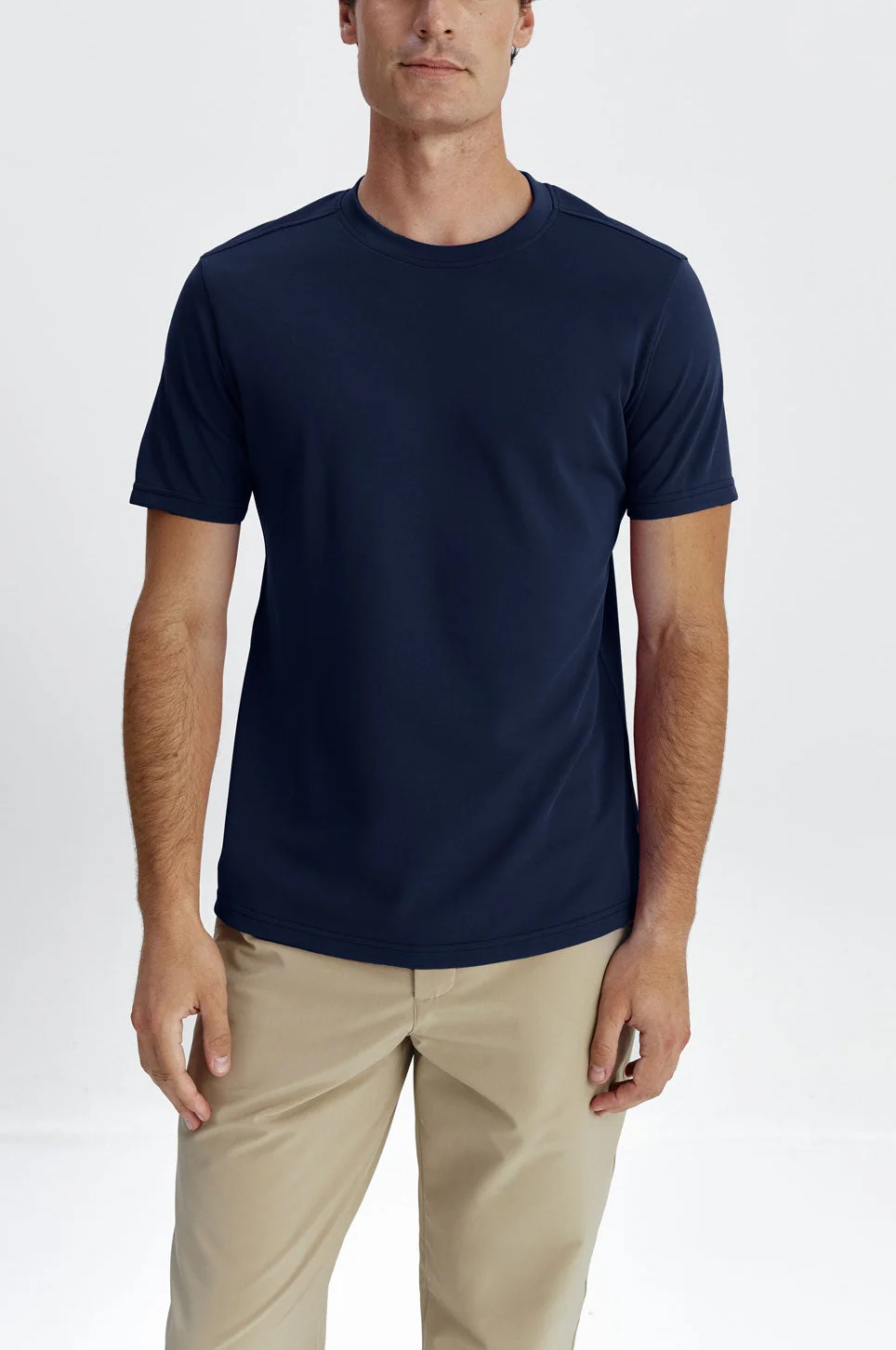 Camiseta hombre azul marino