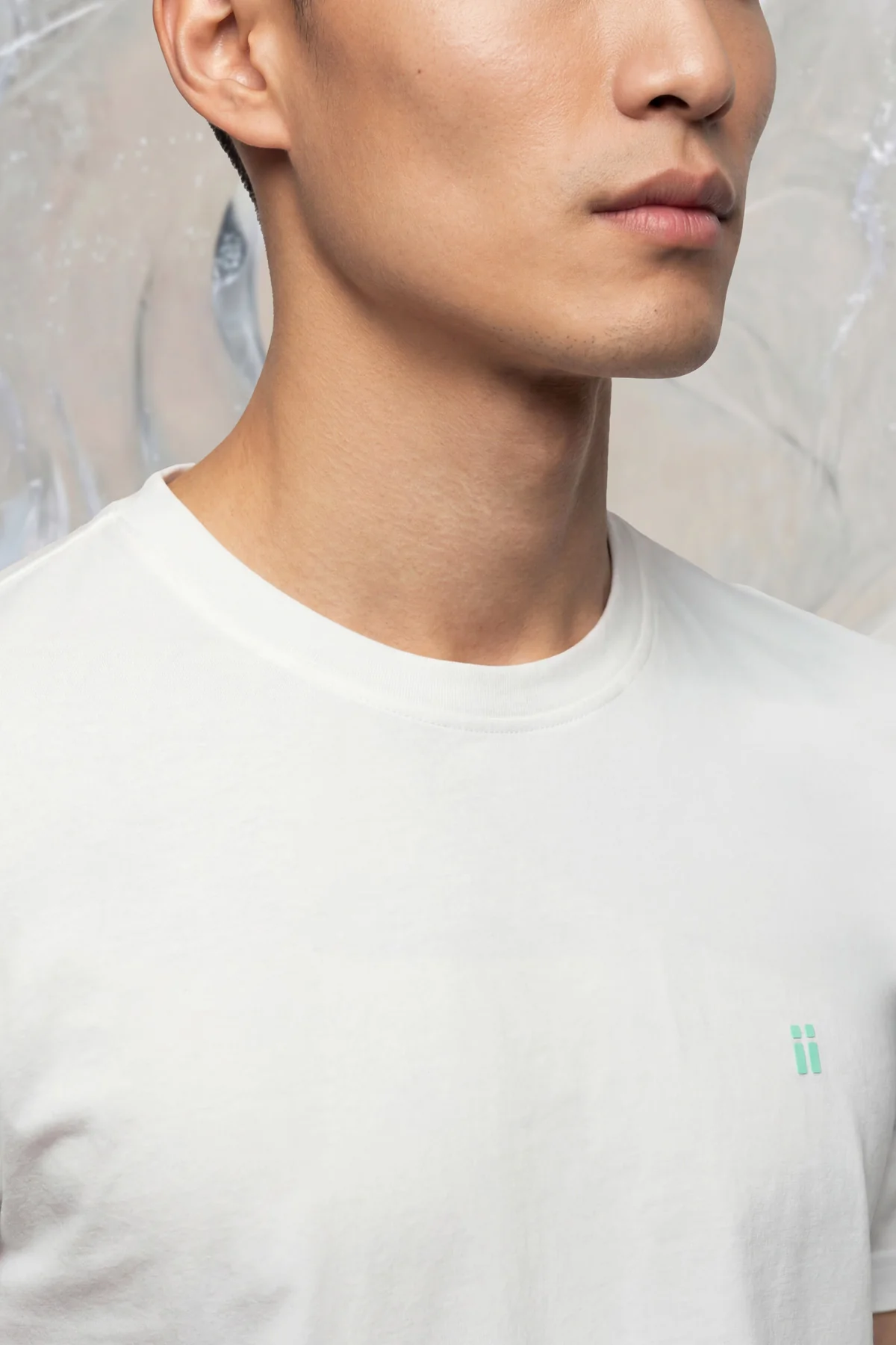 Camiseta hombre blanco Ice - Image 2