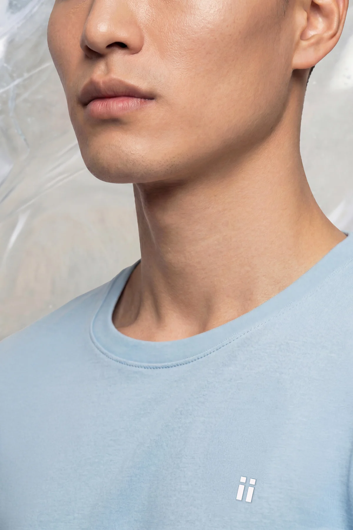 Camiseta hombre azul Ice - Image 2