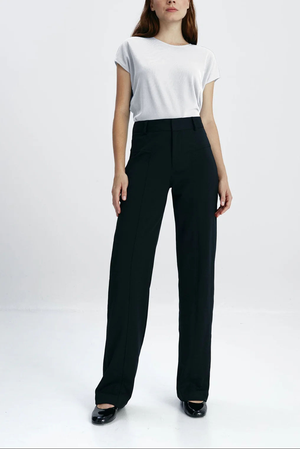 Camiseta blanca kimono mujer - Image 3