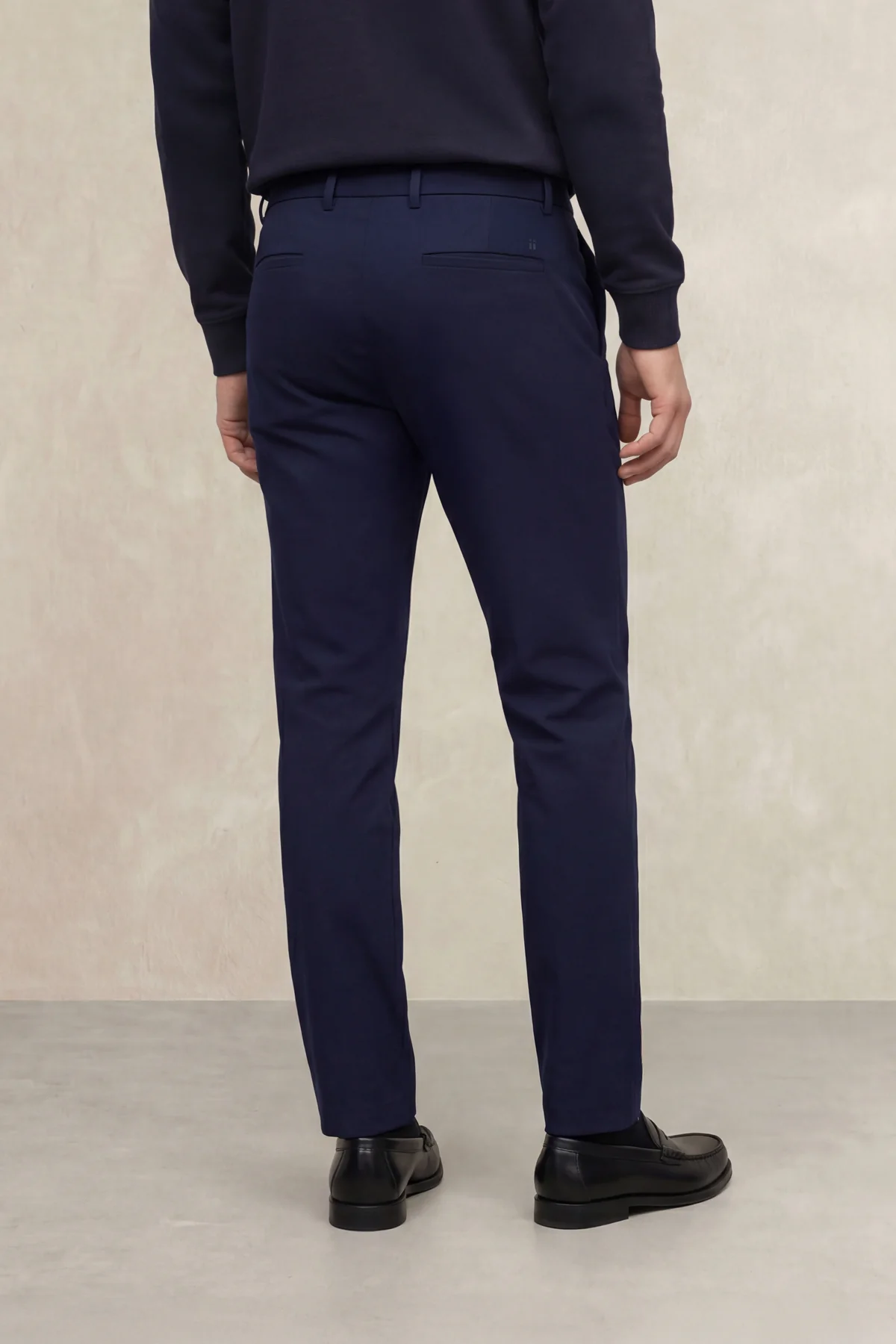 Pantalon chino hombre azul marino slim Nova - Image 4