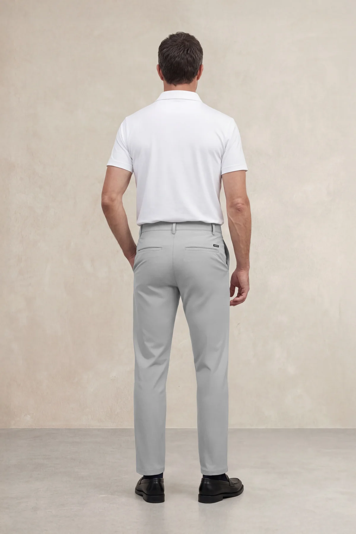 Pantalon chino hombre gris slim Nova - Image 4