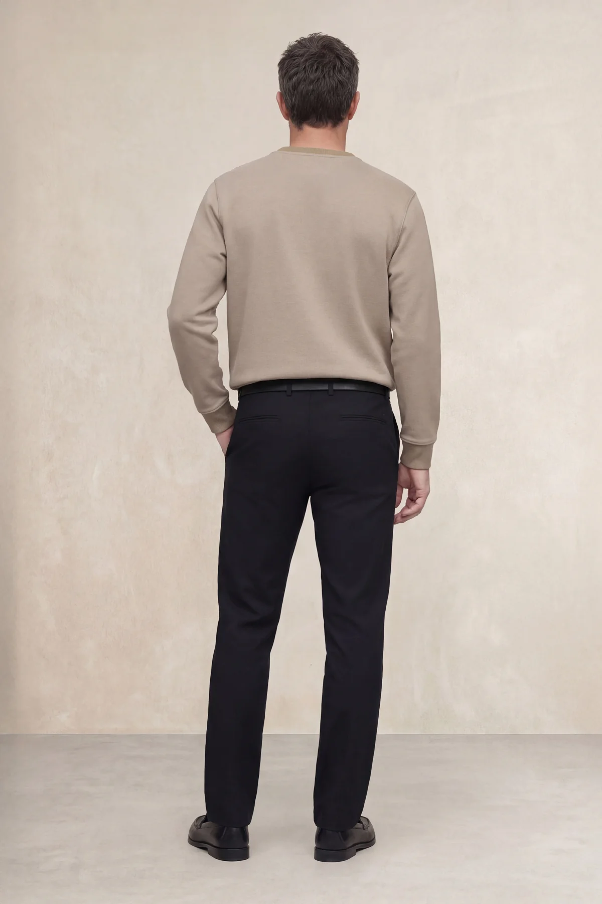 Pantalon chino hombre negro slim Nova - Image 5