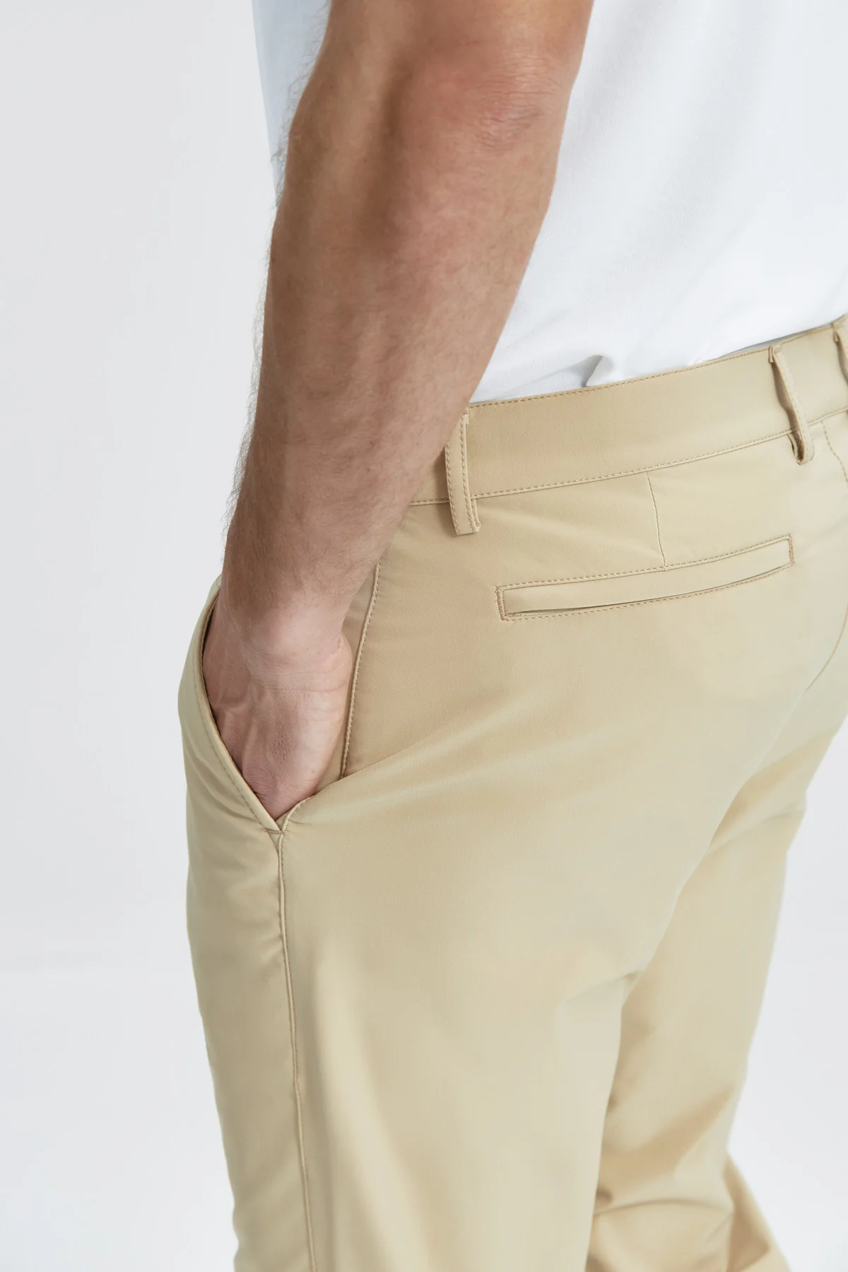 Pantalón beige slim hombre groundbreaker - Image 4