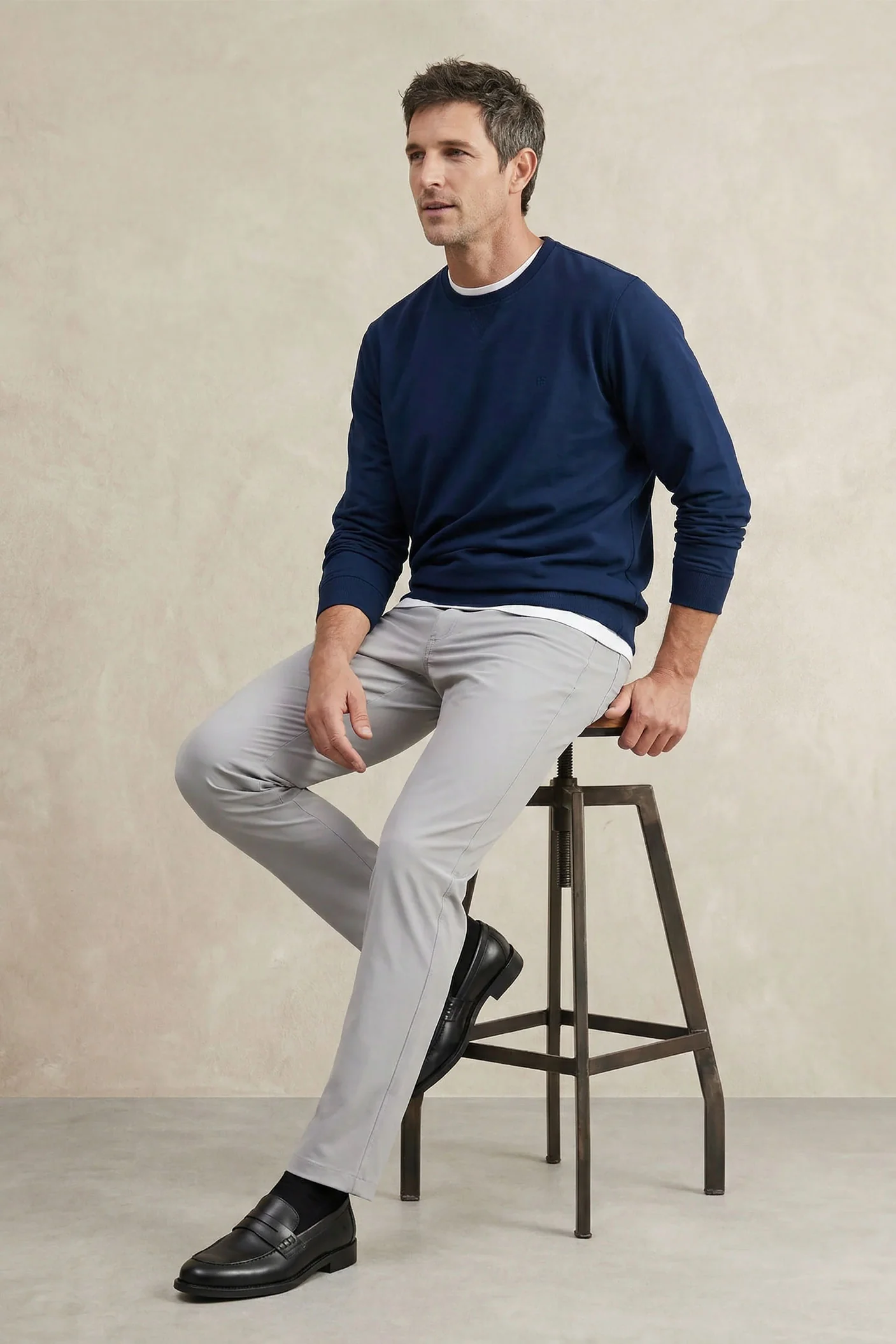 Pantalon hombre 6 bolsillos gris Nova - Image 7