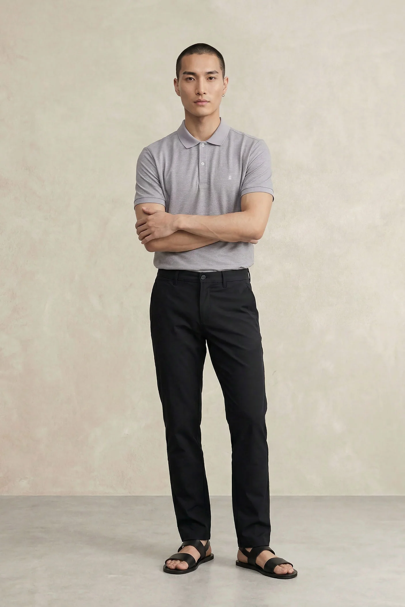 Pantalon hombre 6 bolsillos negro Nova - Image 4