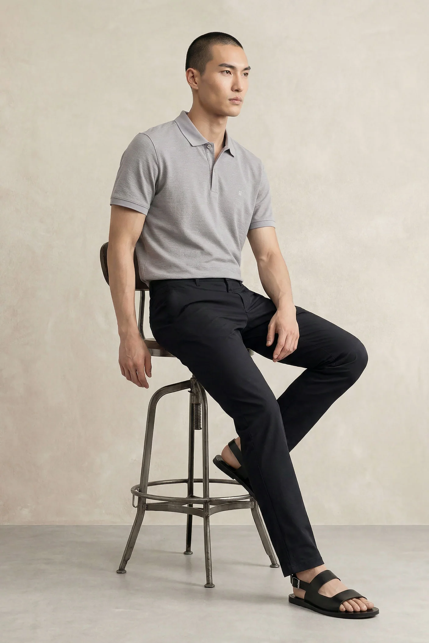 Pantalon hombre 6 bolsillos negro Nova - Image 5