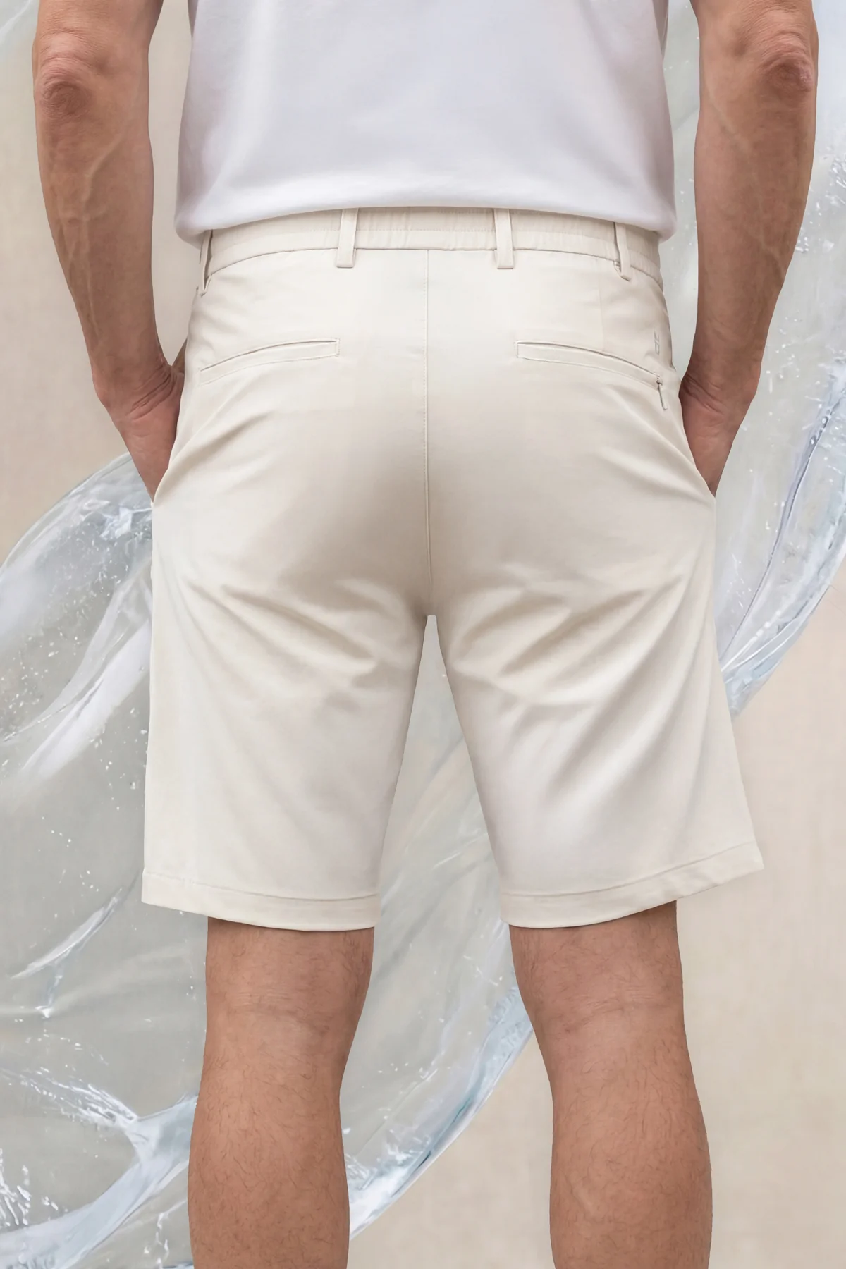 Bermuda hombre blanco roto ICE - Image 3