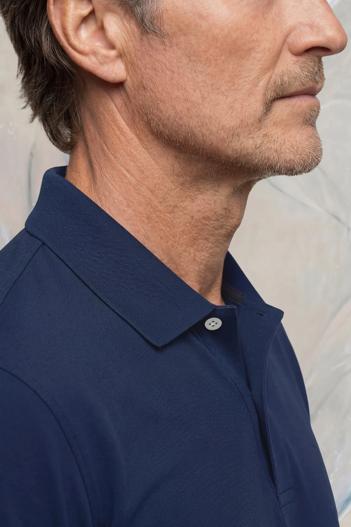 Polo manga corta hombre azul marino Ice - Image 4