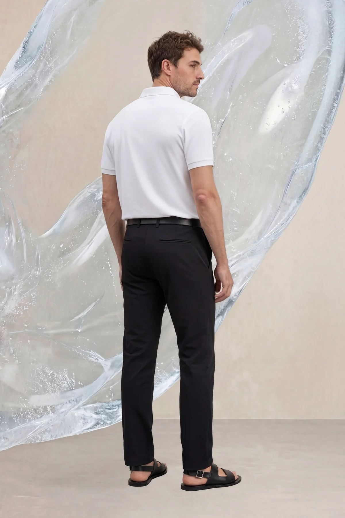 Polo manga corta hombre blanco Ice - Image 4