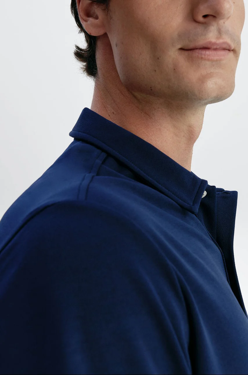 Polo manga corta hombre azul marino - Image 4
