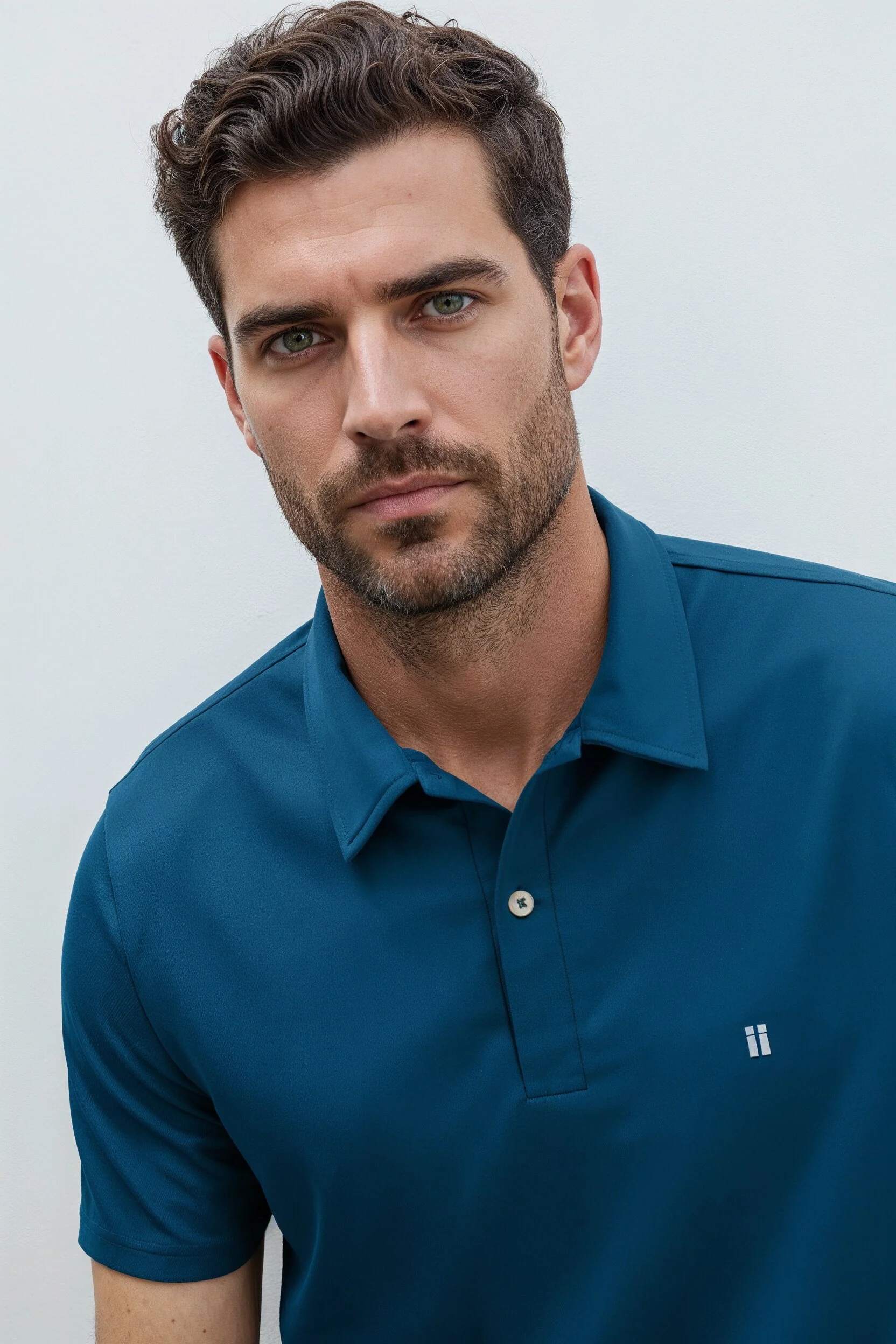 Polo manga corta hombre azul neptuno - Image 4