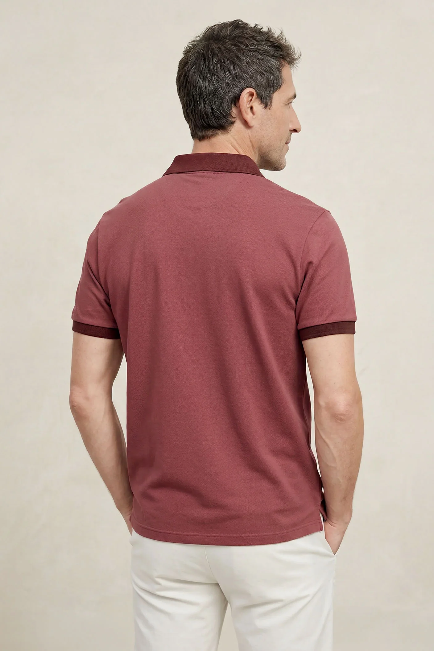 Polo manga corta hombre granate Ranger - Image 3