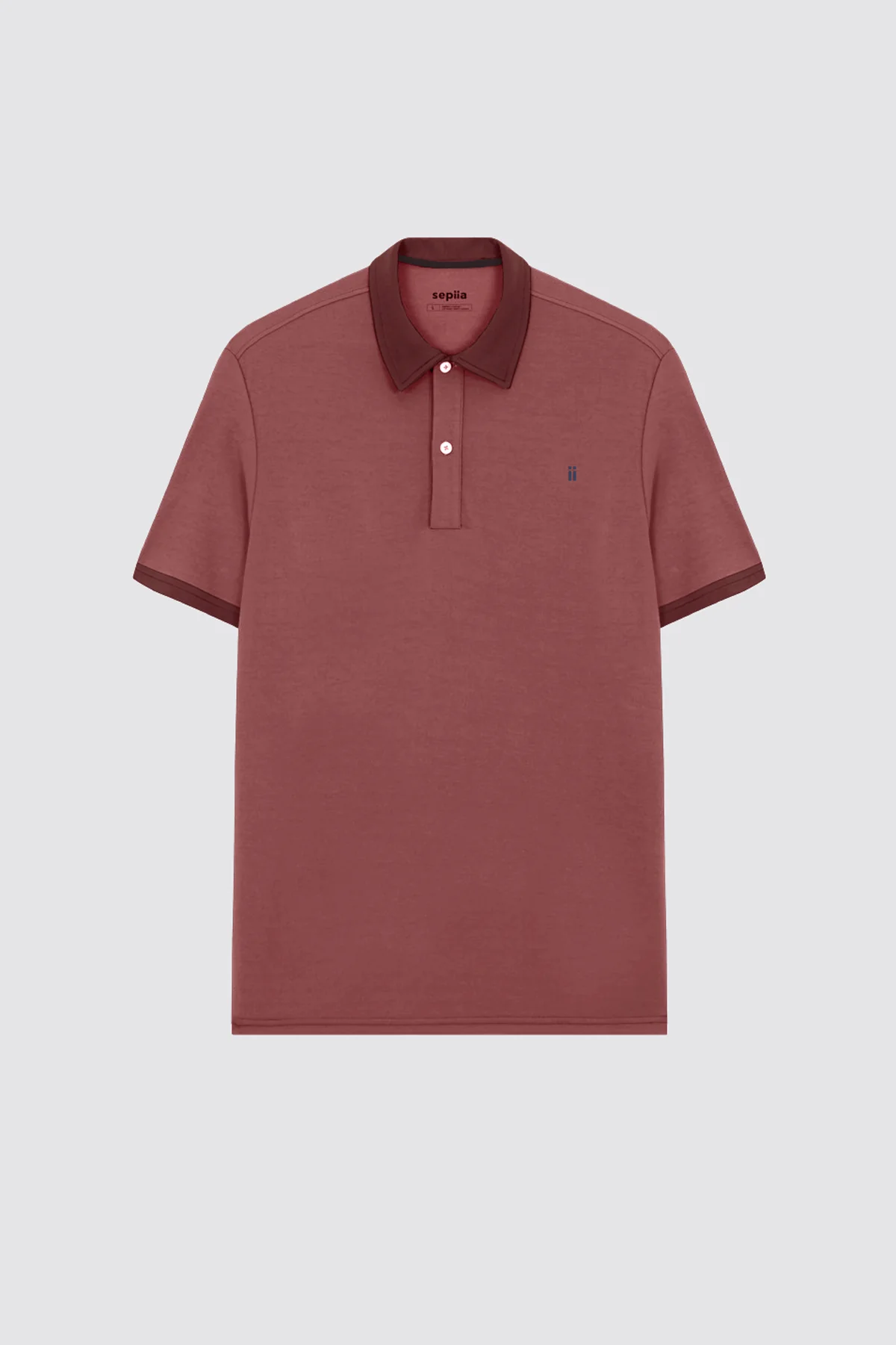 Polo manga corta hombre granate Ranger - Image 8