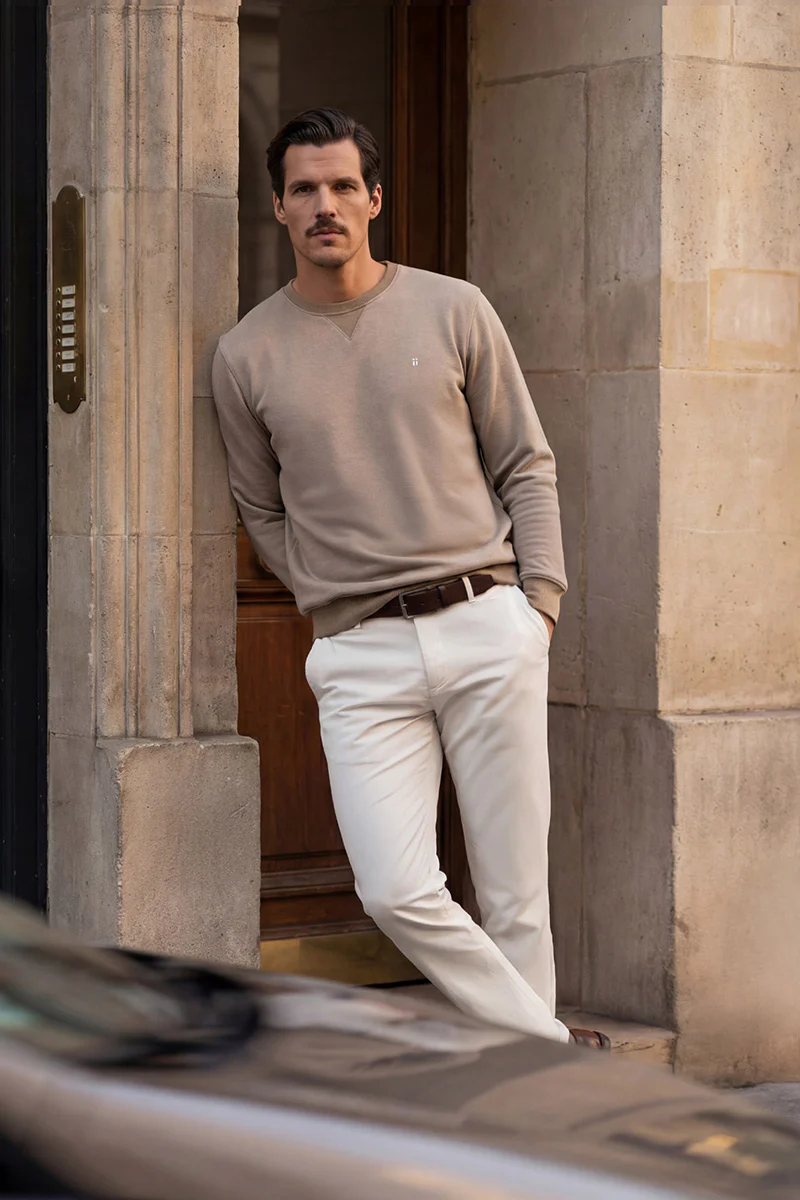 Sudadera hombre beige Ranger - Image 6