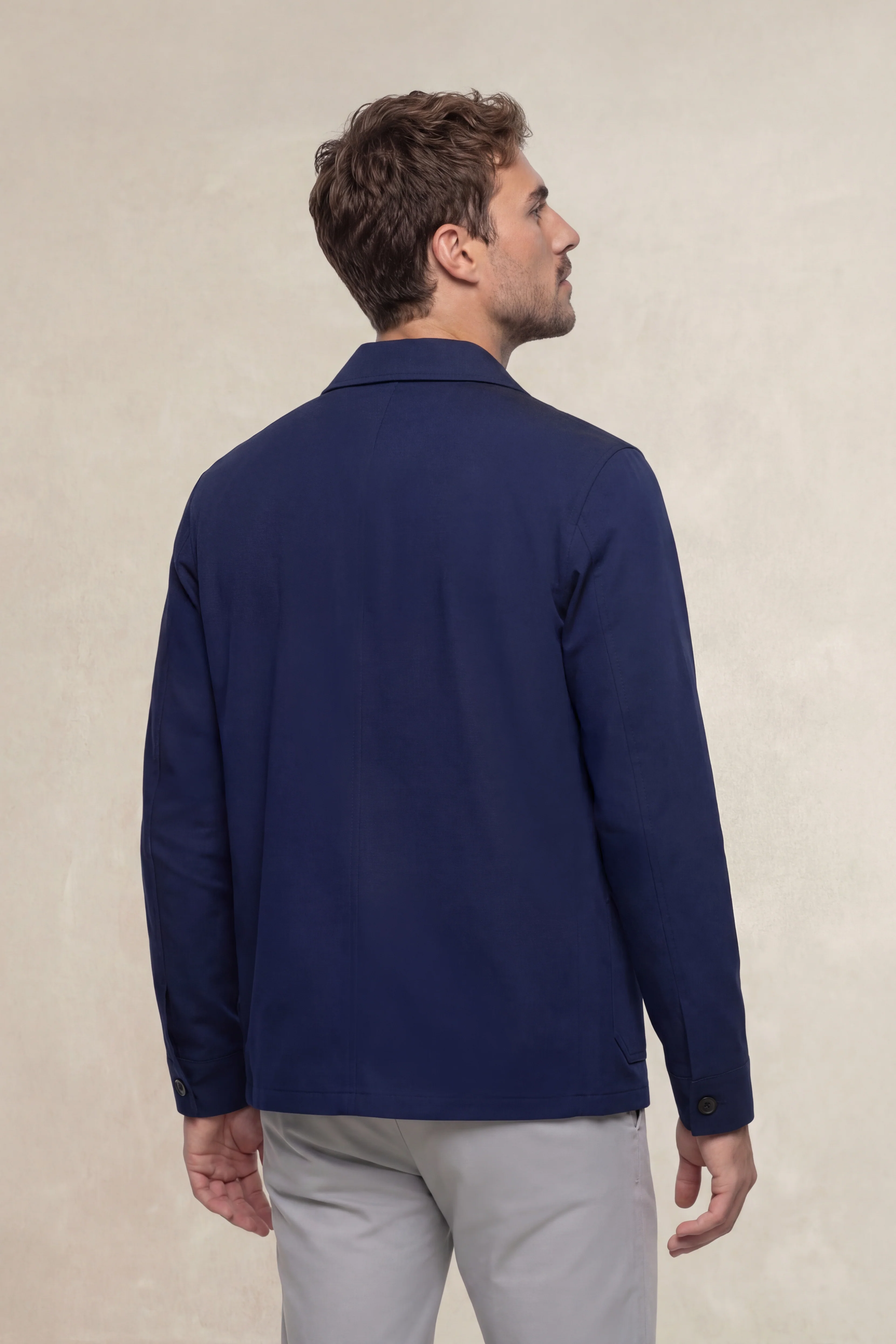 Chaqueta worker hombre azul marino Nova - Image 5