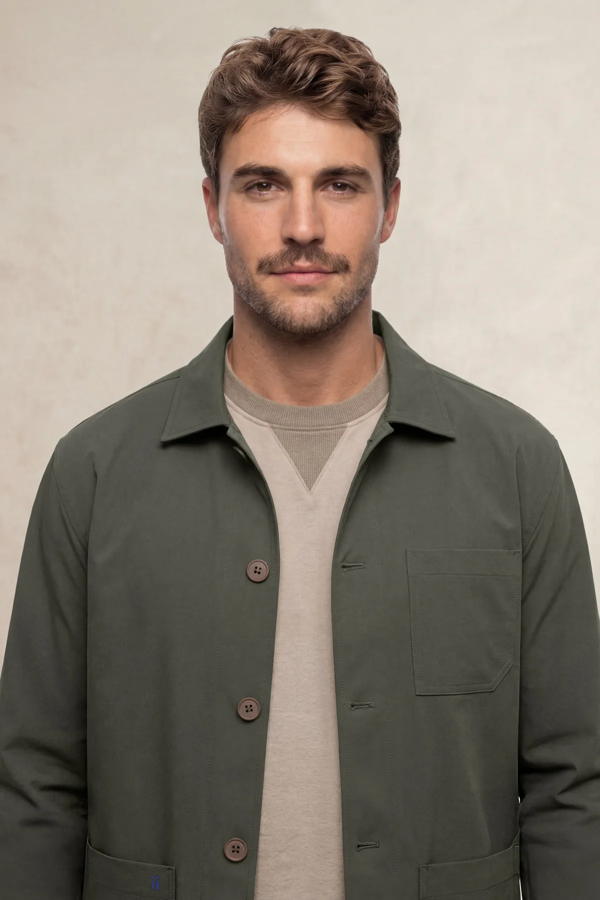 Chaqueta worker hombre verde Nova - Image 4